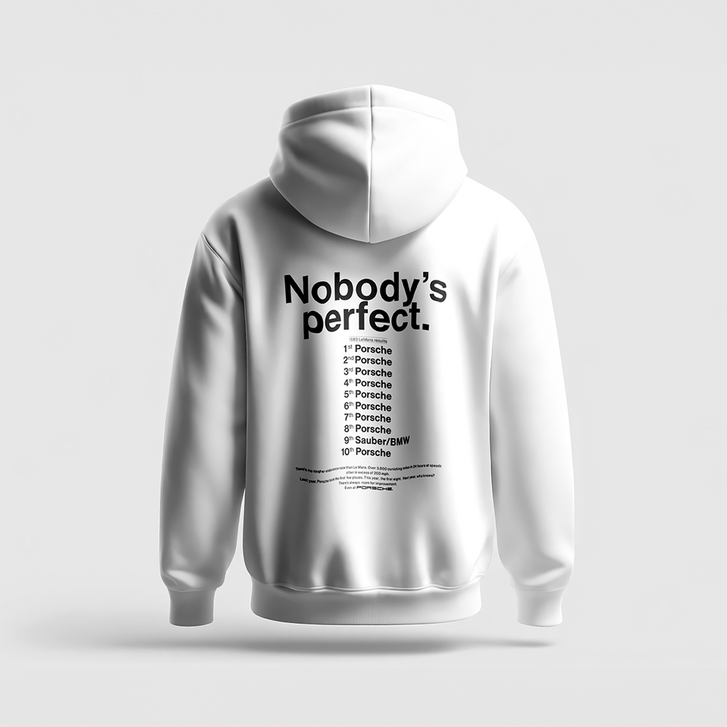 White Hoodie - Need Money For Porshe