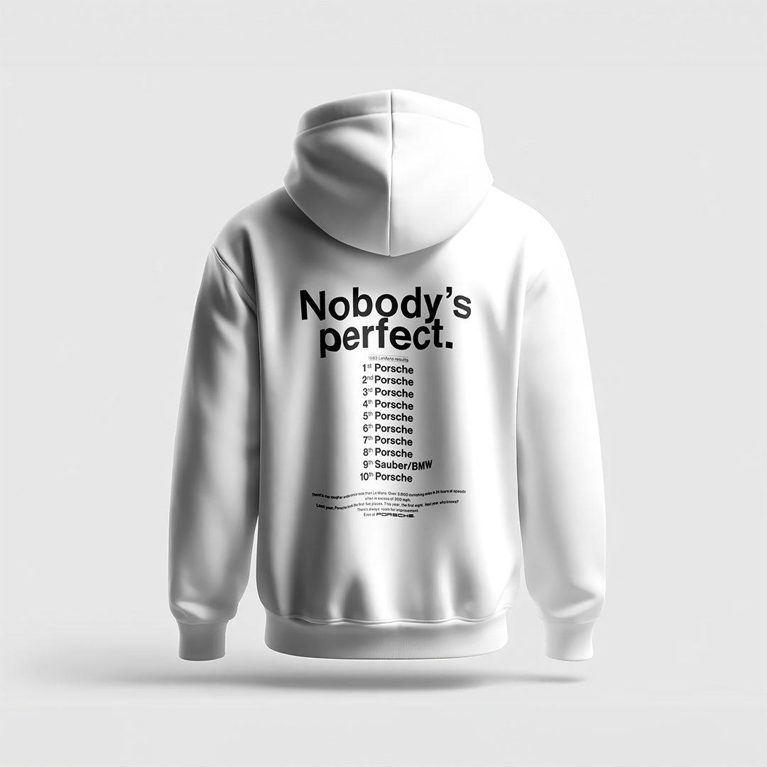White Hoodie - Need Money For Porshe