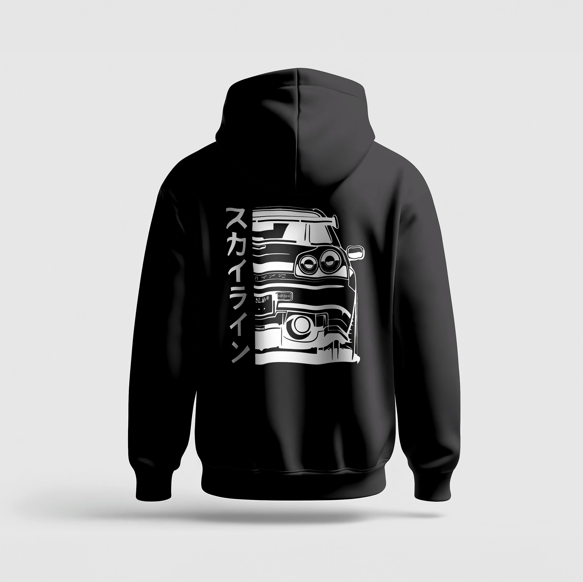 Black Hoodie - Skyline